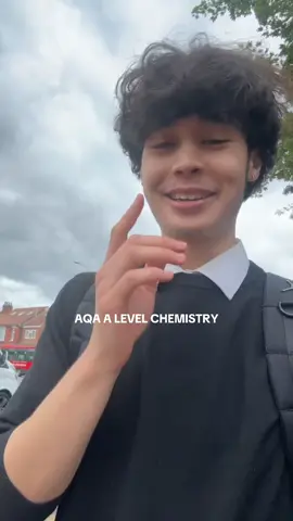 What the hell was that paper #aqa #alevels #chemistry #paper1 #cooked 