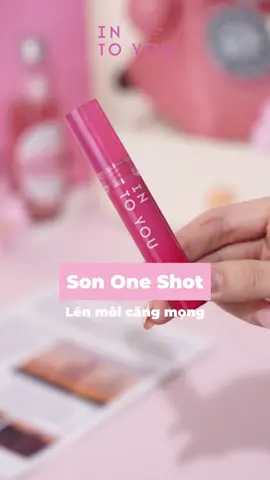 Son tint One Shot Into You chân ái màu hè  💋 Môi căng mọng mà không dính cốc 🧴 Nắp trong suốt siêu xinh, cầm là mê Đi làm – đi chơi gì cũng xinh hết nước chấm 😚 #lamdepmoingay #intoyouliptint #reviewlamdep #goclamdep #intoyou #makeup