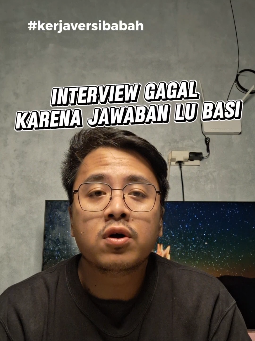 Interview gagal karwna jawaban lu basi #interview #freshgraduate 