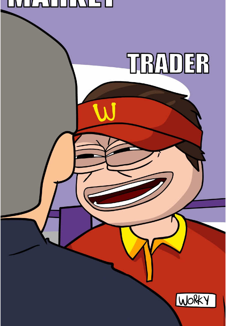 Market va Trader 🥊 #worky_worker #memes #crypto #fyp #memecoin #trendingvideo #pov  