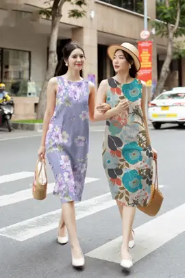 Set Váy chào hè 2025 #xuhuong #thoitrangnu #thoitrangtrungnien #vay #vayxinh #damnu #damnuxinh #vaynu #damxinh 