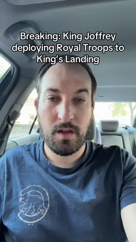 Breaking: King Joffrey deploying Royal troops to Kings Landing to deal with protests connected to the war of the five Kings and food shortages 