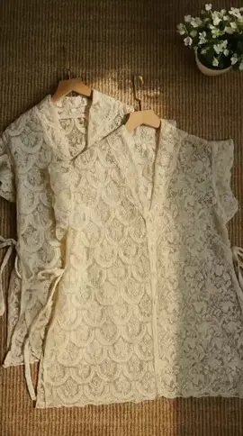 THALIA VEST FLORAL EMBROIDERY #belilokal #embroidery #brokat #racuntiktok #fypage 