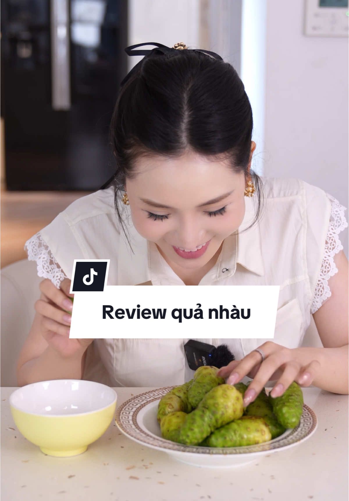 Review quả nhàu có ghê như lời đồn?#tranganna #review #xuhuong #quanhau 