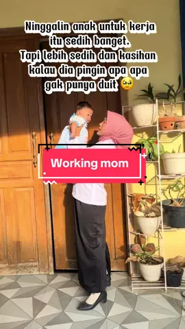 Resiko working mom, apapun itu semangat bu ibuuu 💪 #working #workingmom #bayi #bayitiktok #guru #mbakguruarin #baby #kerja #allahummabarik #masyaallahtabarakkallah 