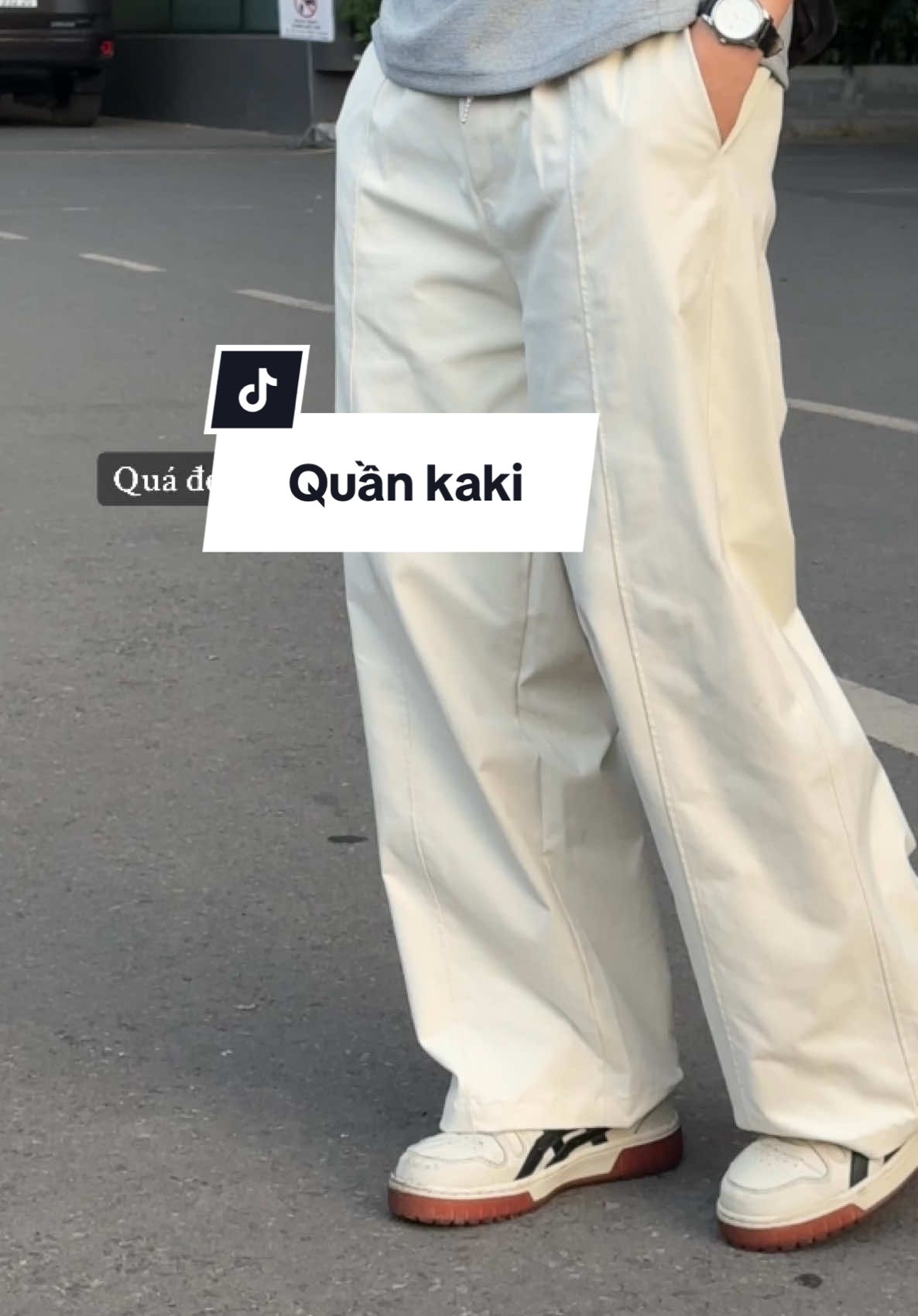 Quần kaki dáng rộng giá chỉ đầu 1 #dunghatre #xuhuong #viral #quankaki 
