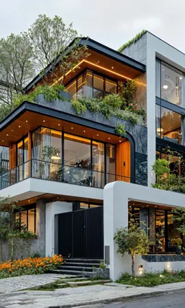 Nhà biệt thự phố không gian mở ra những ngày hạnh phúc #nhadep #thietkenhadep #villa #bietthu #thietkenhavuon #nguyenhaikts 