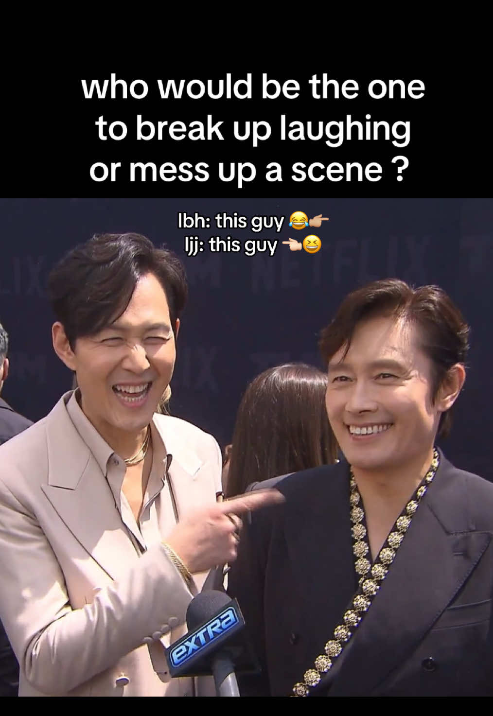 Silly babies! 😂😂😂😂 #FrontMan #leebyunghun #SquidGame #SquidGameFrontMan #LBHEdis #이병현 #오장어게임 #이병현레 #leejungjae #gihun #squidgames #457 #inhun #SquidGame #456x001#001x456 #squidgame3 #pressconference 