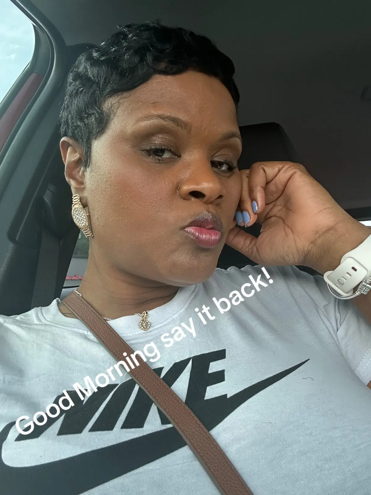 It’s a blessing to open your eyes in the morning. Everyday I’m able to see, it puts a smile on my face. Not hard to please!!!!#48 #womenover40 #fyppppppppppppppppppppppp #viral  #grandma 