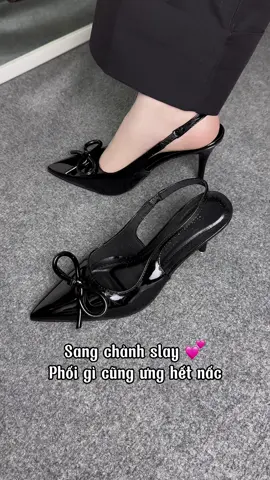 K ưng e này thì còn e nào ạ?? Sang chảnh hay bánh bèo đều cân hết #giaydep #reviewlamdep #giaycaogot 
