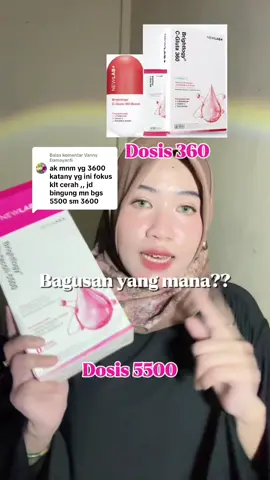 Membalas @Vanny Damayanti kalau aku sendiri konsumsi yang dosis 5500 Karena secara umur aku sudah hampir 30-an dan butuh yang bisa bantu mengencangkan kulit atau sebagai anti aging sekaligus bisa menc3r4hkan kulit ku dan aku ngerasa yg 5500 lebih cepat progresnya apalagi di umur aku yg segini yah kan #guncang66 #Guncang66SpesialGajian #AffiliateLinkTiktok #SatuKontenTiapHari #collagennewlab #newlabbrightlogyglutacoll5500 #newlab5500 