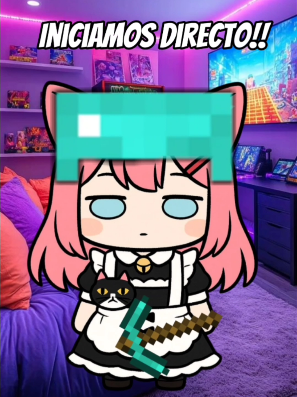 Están preparados, HOY LIVE!!  Jugando Minecraft por primera vez. 😱 #kick #streamer  #vtuberespañol  #directo  #vtuber  #Minecraft  #costarica  #news  #paratiiiiiiiiiiiiiiiiiiiiiiiiiiiiiii  #live  #foryoupage  #gmaergirl 