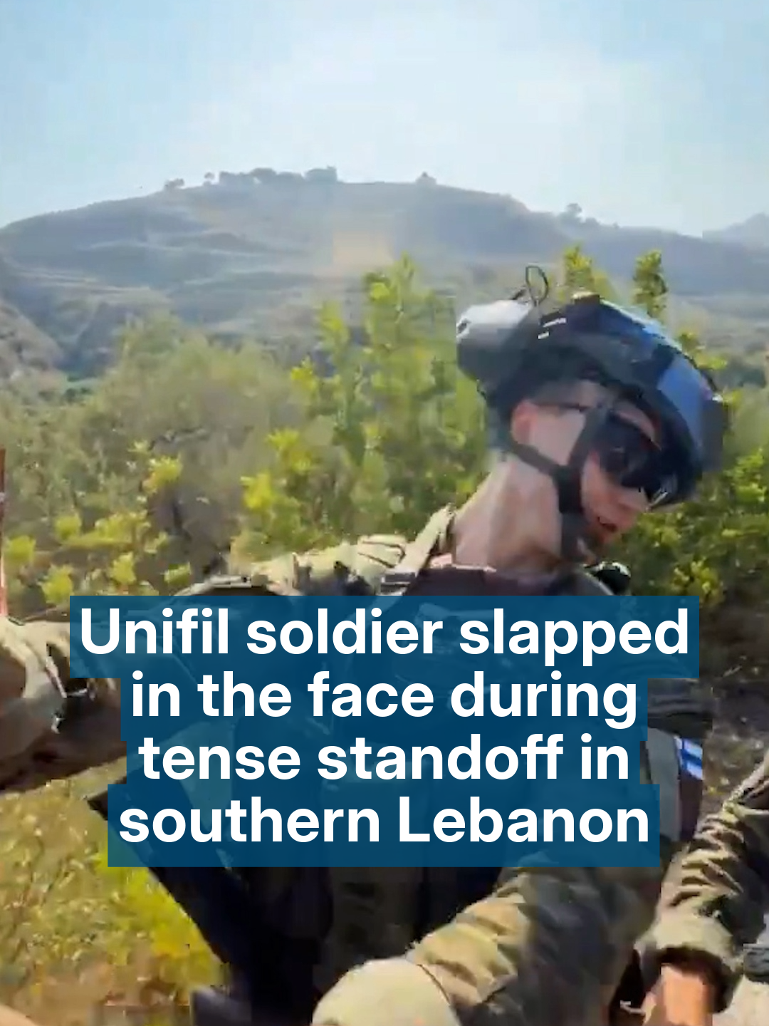 The Lebanese Foreign Ministry issued a strong condemnation following a video showing a man slapping a UN peacekeeper in the south of the country. In a statement, the ministry stressed 