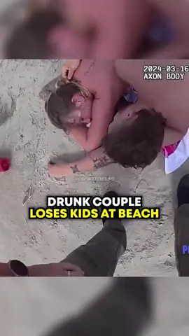 Couple LOSES Children At Beach 😓😡#usa#viral#foryou#News