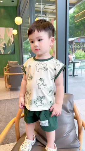 Set Khủng Long siêu đẹp thương cho bé trai #xuhuong #dobetrai #setbobetrai #dochobe #setdobetrai #thoitrangtreem #quanaotreem #tiemnhagau 