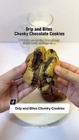 Sarap talaga! Super sulit sa lasa at quality tong chunky cookies ng drip and bites 🤤 #dripandbitescookies #dripandbiteschunkycookies #chunkycookies #cookies #chocolatecookies #sweettooth 