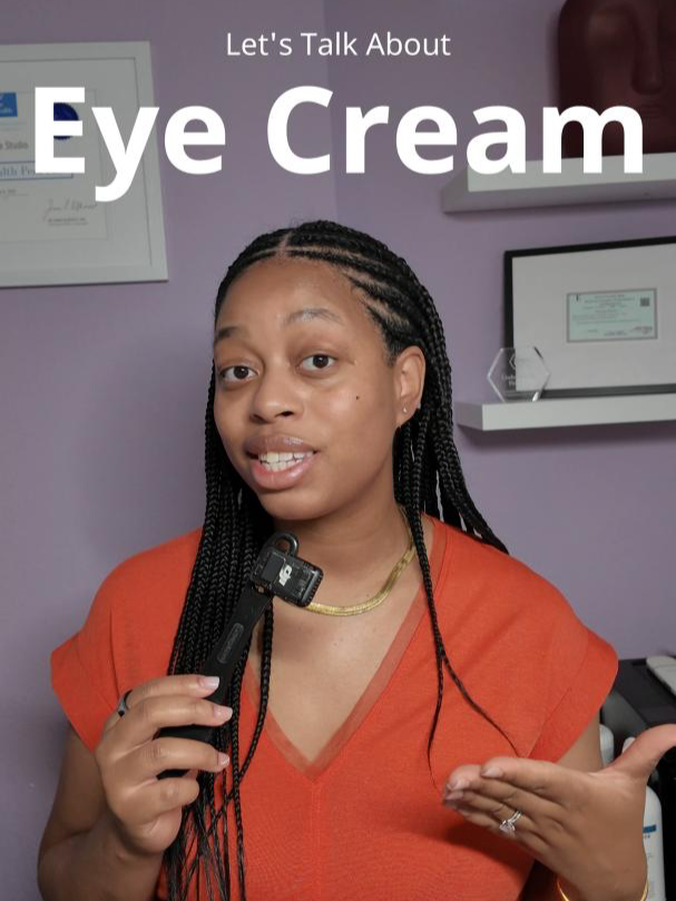 Get my FULL LIST of #EyeCream recommendations by clicking the link in my bio #esthetician #eyecare #skincare #cltfacial #cltesthetician #charlotteesthetician