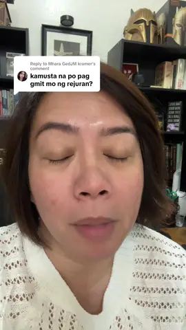 Replying to @Mhara GedJM kramer  Six weeks of using the @REJURAN US Turnover Ampoules. Twice a day, morning and night. #koreanskincare #womenover40 #womenover50 #rejuran #vegasunboxed 
