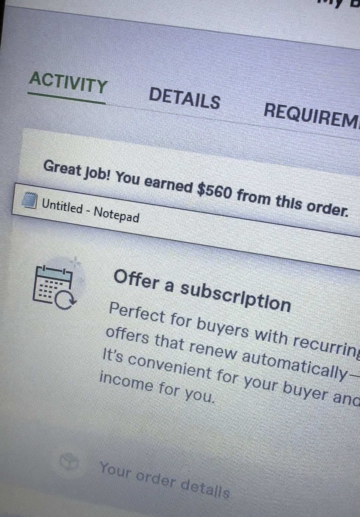 Done it $560 💸 . #freelancing #creatorsearchinsights #earning #fiverr #rank #order #fiverrservice #fiverrchoice #gigrankingsecrets #fiverrgig #fiverrguru #fiverrtips @TIKTOKCREATOR @TikTok 