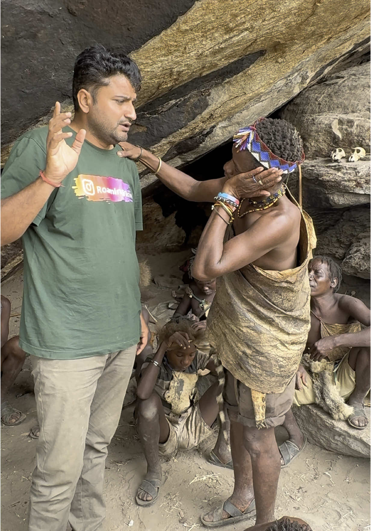 “Hadzabe hospitality means no rest till the hunt and feast begins! 🍽️🏕️” They always welcome me with warmth and kindness. I wonder how much I’ll miss them when it’s time to leave 🥹 Such special moments, pure connection, and unforgettable hospitality. Watch the full story on YouTube: Roaming with Vinu Follow for more tribal life and heartwarming tales 💛 #friendship #friends #brother #brothers #viralvideos  #h#hadzabetribetriballove #warmwelcome #huntinglife #tanzania🇹🇿 #kenyatiktok🇰🇪 #indiatiktok🇮🇳 #usatiktok🇺🇸 #uktiktok🇬🇧 #nigeriatiktok🇳🇬 #philippinestiktok🇵🇭 #southafricatiktok🇿🇦 #braziltiktok🇧🇷 #roamingwithvinu #tribalculture #friendsforever 