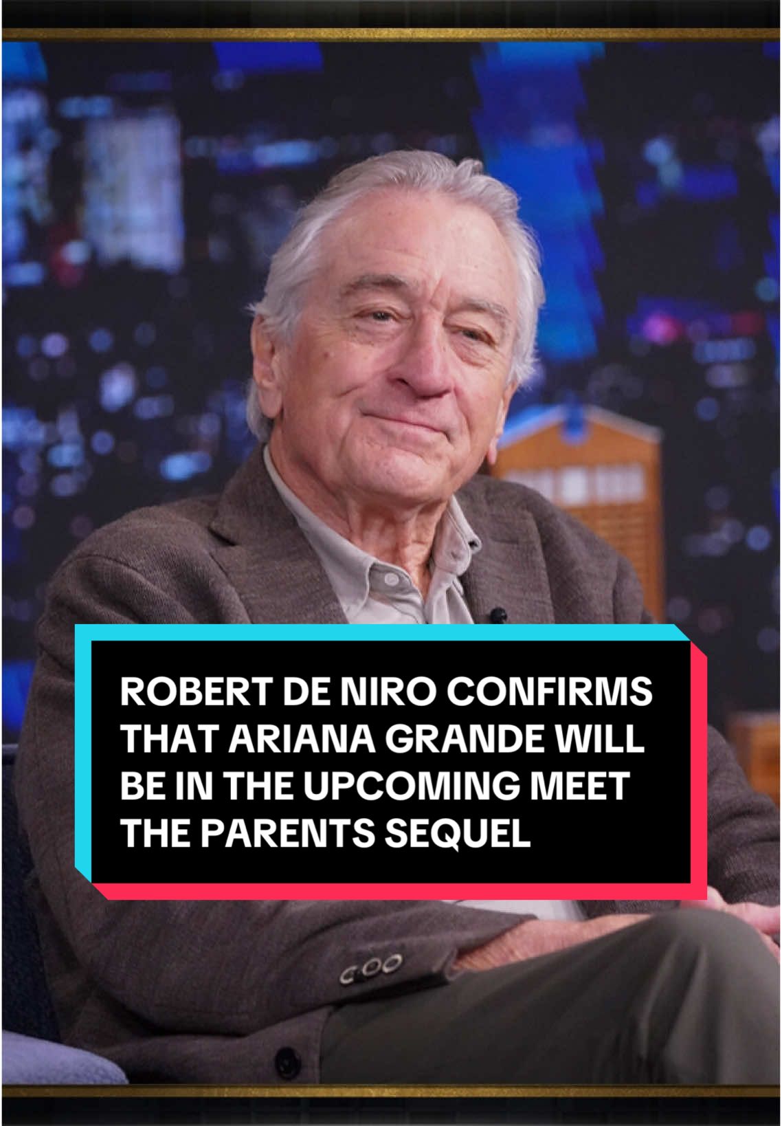 Robert De Niro shares behind-the-scenes details from Meet the Parents in celebration of its 25th anniversary and confirms that Ariana Grande will be in the upcoming sequel! #FallonTonight #TonightShow #RobertDeNiro #MeetTheParents #ArianaGrande #BenStiller #JimmyFallon 