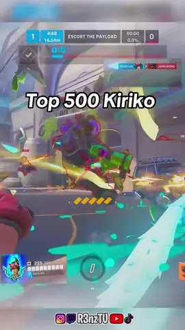 Top 500 Kiriko Gameplay #r3nztu #fyp #overwatch2 #overwatchclips #overwatch2clips #overwatchtop500 #ow2tiktok #kirikooverwatch 