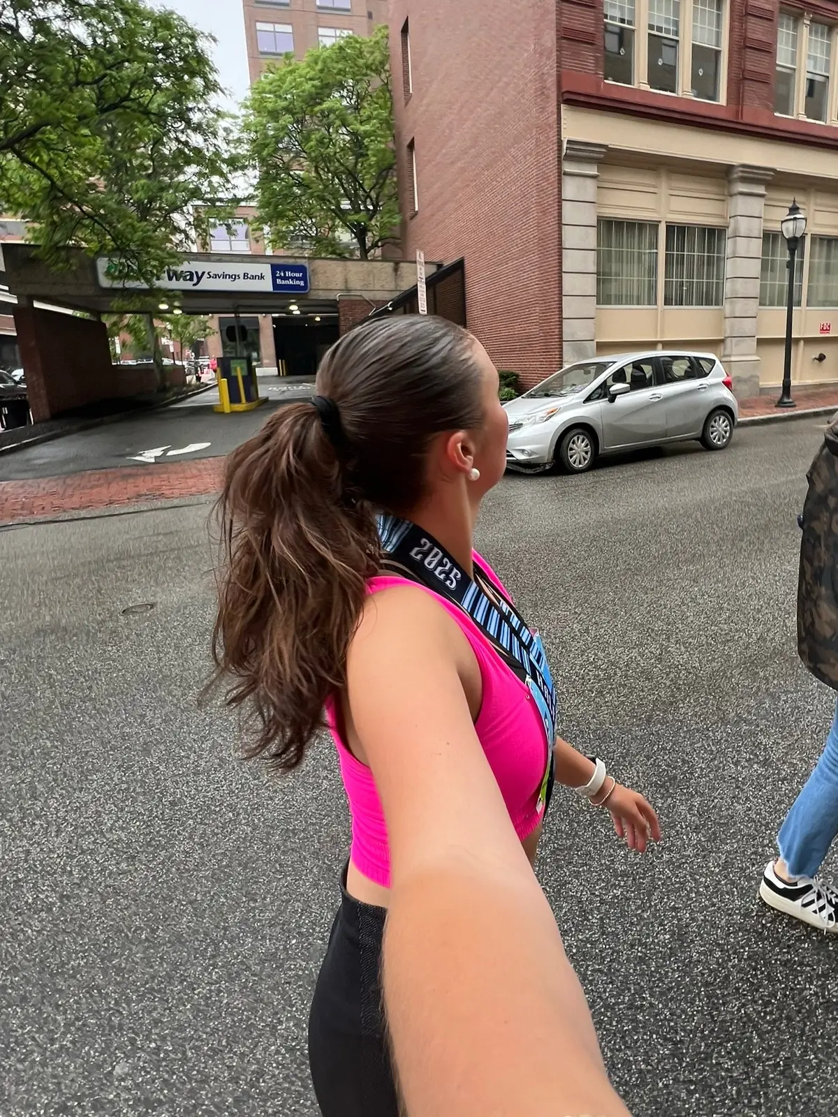 If you the version of me who quit college soccer to focus on my mental health that in 2 years I would pr a half marathon by 20 min I’d laugh out loud. Imposter syndrome but also slowly feeling like an athlete again is so healing ❤️‍🩹 self doubt can be the hardest thing as an athlete to overcome but proof of progress makes the hard work worth it #soccertomarathonpipeline#MentalHealth#Running 
