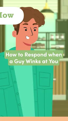 When he winks, you wink...just like that😉 Or do you? Learn how to respond when a guy winks at you✨ #howto #hack #lifehack #flirt #flirting #flirty #wink #winky #winking #relationships #guy