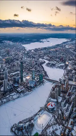 Yekaterinburg in winter ❄️ 🥶 #travel #traveling #russia #moscow 