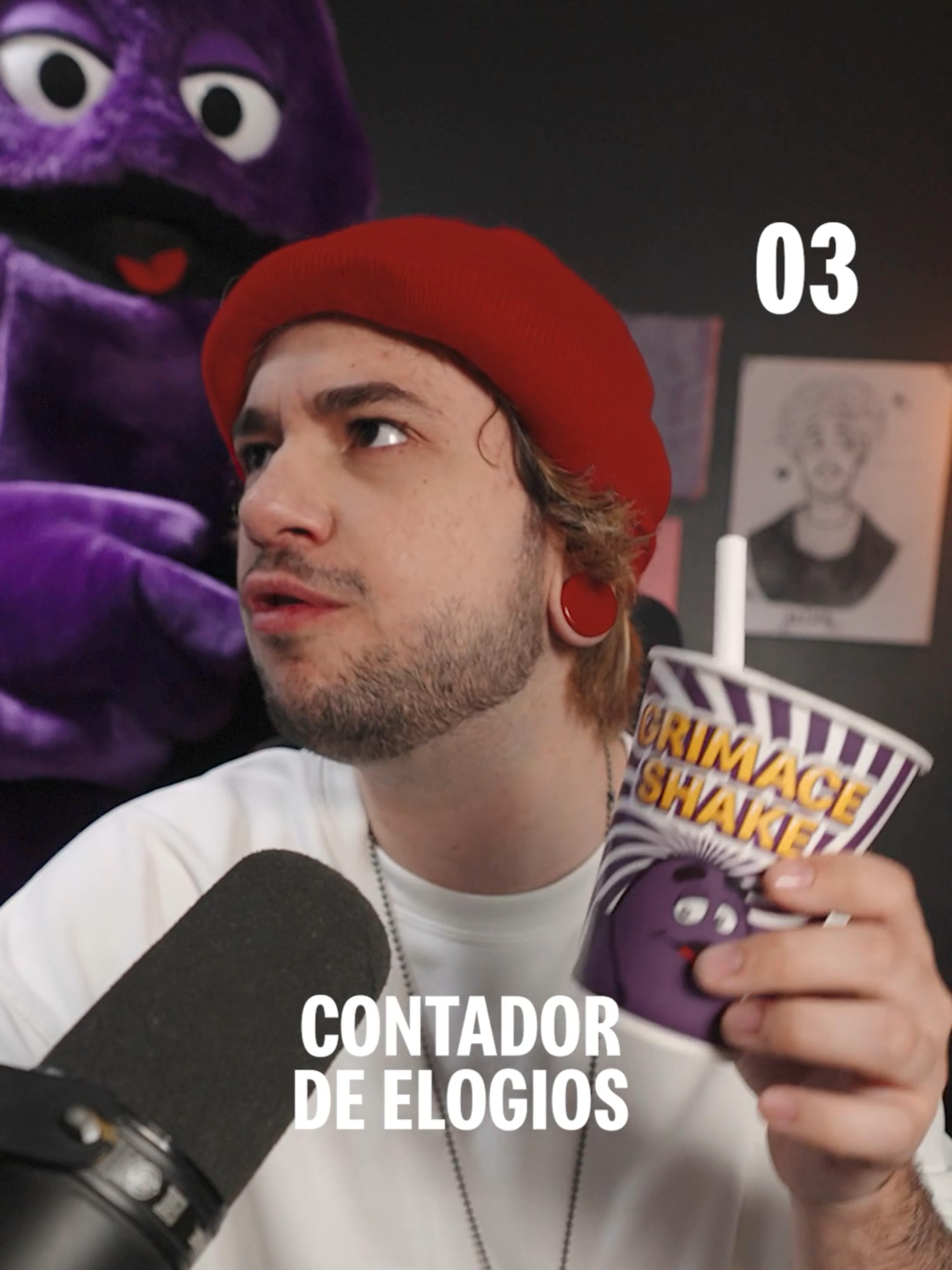 ele aaté perddeu as conntas de tão ggostoso que meu Shake é, né @brino? 🫣