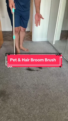 Hair remover broom from the TikTok shop. One of the most effective ways to make your rugs and carpets free of hair. #pethair #pethairremoval #haironcarpet #summersale #cleaningtiktok #cleaning #cleaninghacks #housecleaning #carpetcleaning #carpetclean #carpetcleaner #tiktokmademebuyit #summersdeal #bestproduct #amazingproduct #top10 #spotlight #spotlightfinds #dealdrops 