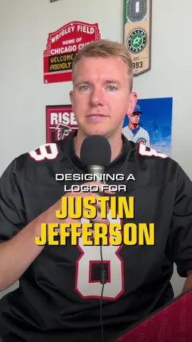 This is how I designed a logo for Justin Jefferson. His nickname is Jettas—or Jets—and that’s exactly what I wanted to build from. His current logo includes his initials and a jet, but to me, it felt more like merch than a true logo. Great for a t-shirt—but not for a mark that defines a brand. So I stripped it down. What if the jet became the entire focus? It would become cleaner, sharper, and more versatile. So, I dove into dozens of jet silhouettes, breaking them down into pieces— looking for elements that made them feel sharp and fast, a nod to Jefferson’s play on the field. After a bunch of trial and error, I landed on this: A sleek, abstract jet—with two mirrored J’s hidden in the negative space. #Graphicdesign #logodesign #brandidentity #sportsdesign #sportsbrand #smsports #brandidentitydesign #justinjefferson #minnesotavikings 