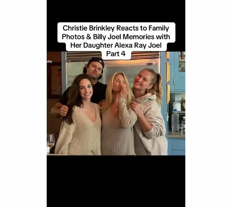 Christie Brinkley Reacts to Family Photos & Billy Joel Memories with Her Daughter Alexa Ray Joel-4. #viral #tiktokusa #fyp #america #storytelling #foryoupage 