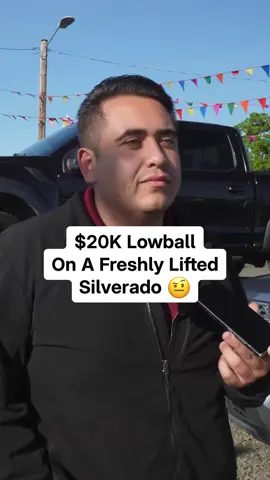 Honestly, I thought he was joking at first. He wasn’t. #silverado #cardealership #negotiation