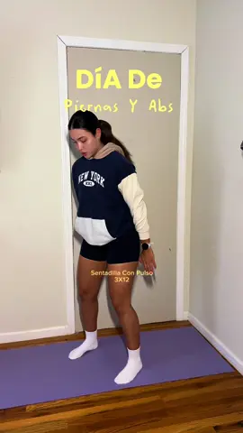 Rutina fácil y rápida de piernas en casa ✨🧚🏻‍♀️ #rutinadeejercicio #ejerciciosencasa #gym #fyp #Running #girls @Fabletics 