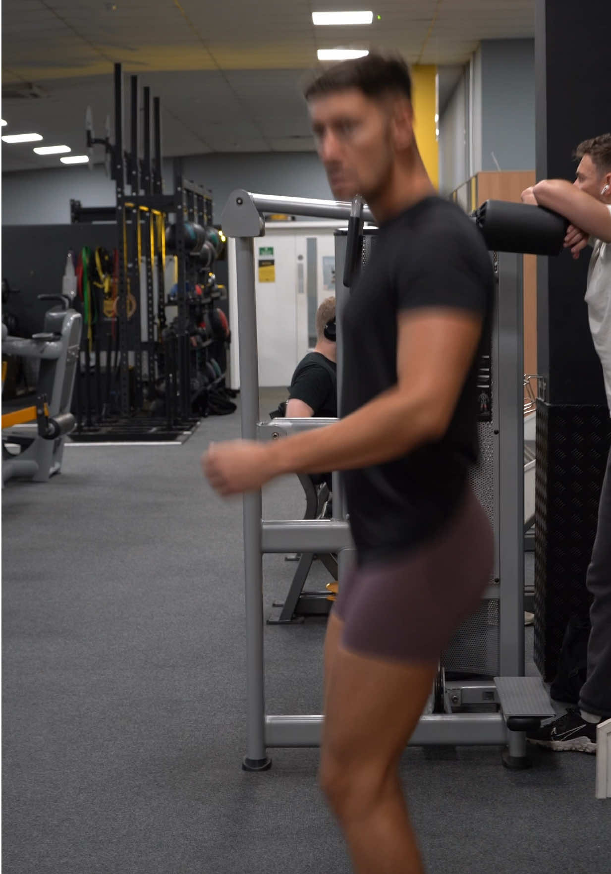 @DFYNE ‘GREGORHATTIE’ shorts in stock in all sizes🤭🤭 #gym #dfyne #dfyneshorts #gymcouple #gymhumour #gym #relatable #gymcomedy 
