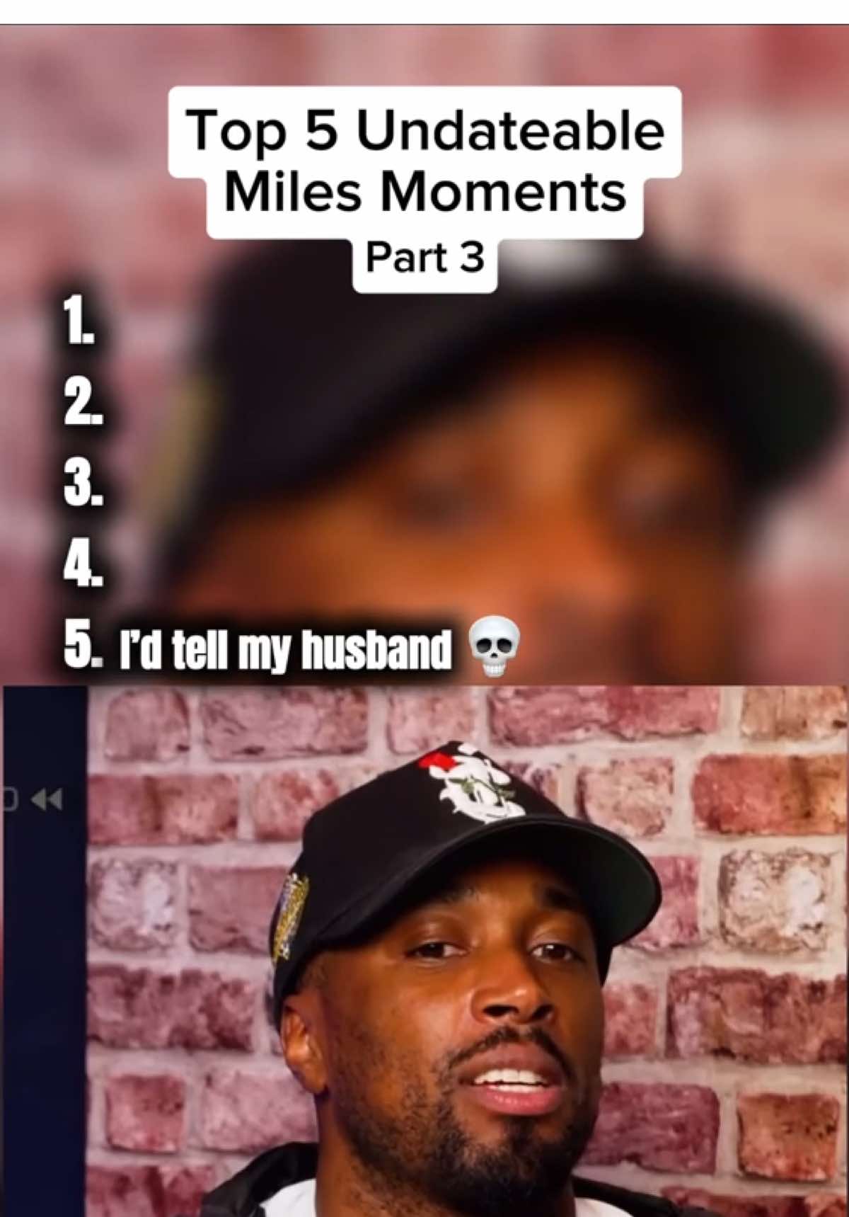 Part 3 | Top 5 undateable miles moments 😭#fyp #top5 #ranking #funnytiktok #clips #filthyfellas #frommyleft #specs #miles #mileageuk #ClipRadar 