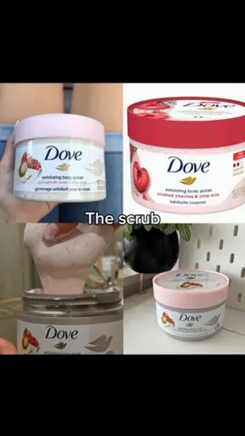 Body brush ➡️ Dove scrub ➡️ Red serum + baby oil = baby-soft skin all day! Who's trying this? #GlowUpJourney
