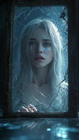 She kneels before the mirror… but her reflection has aged, cried, and lived another life. Magic isn't always power — sometimes it's memory, loss, and a path not taken.  #mirrorworld #fantasystory #magicreflection #cinematicaesthetic #darkfairytale #soulbound #emotionalmagic #aiartvideo #4kfantasy #fantasycinema 