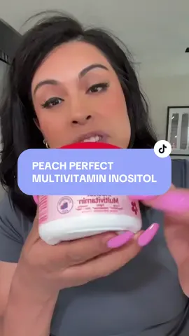 ✅ 🎀Amiga, tomate inositol. Te recomiendo demasiado este de Peach Perfect Inisitol Multivitamin #peachperfect #inosotol #peachperfectmultivitamin #vitaminasparamujeres #periodoirregular #pcos 