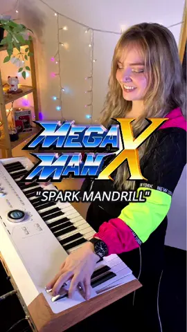 “Spark Mandrill” w/ my AstroLab 🎹⚡️ @ARTURIA  #megaman #synth #arturia 
