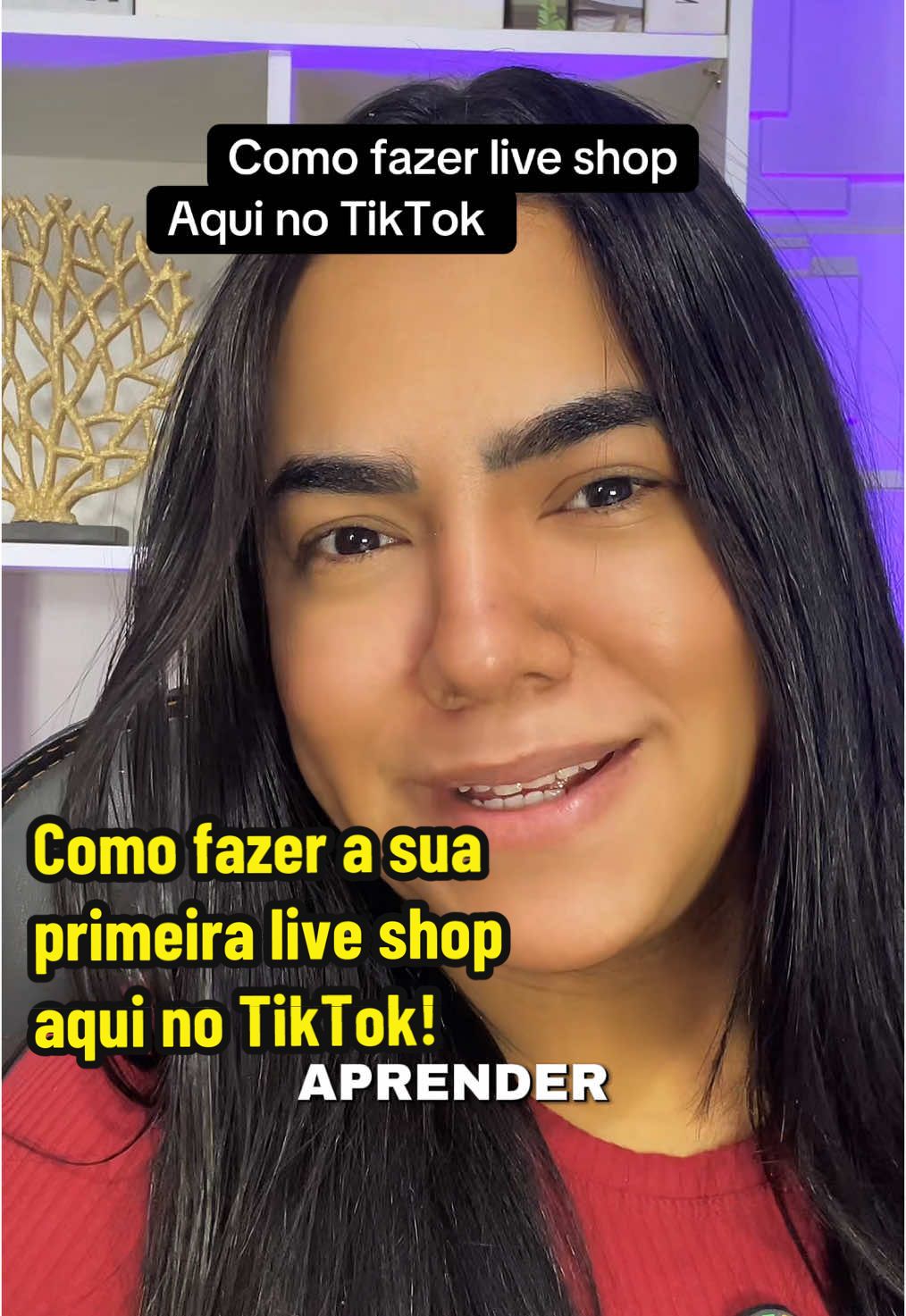 Como fazer a sua primeira live shop aqui no TikTok ! #liveshop #crescernotiktok #iniciantestiktok #tutorial 
