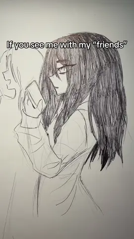 Okay we may have been friends for like five months but she’s funny | #vent #ventart #art #drawing #idk 