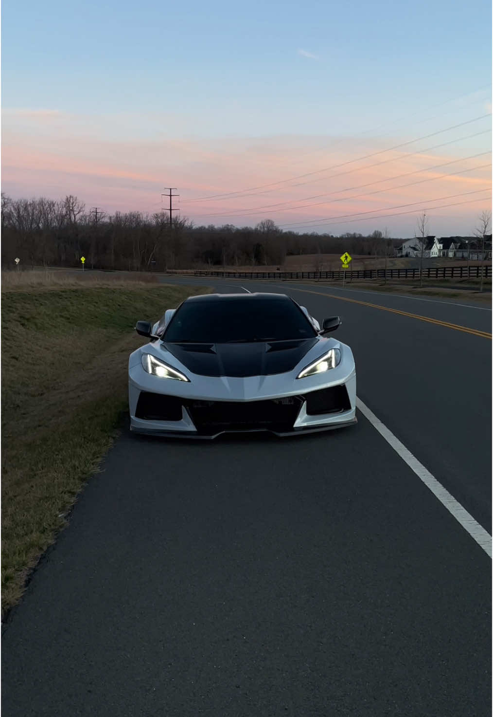 peak view #corvette #c8 #widebody #slammed 