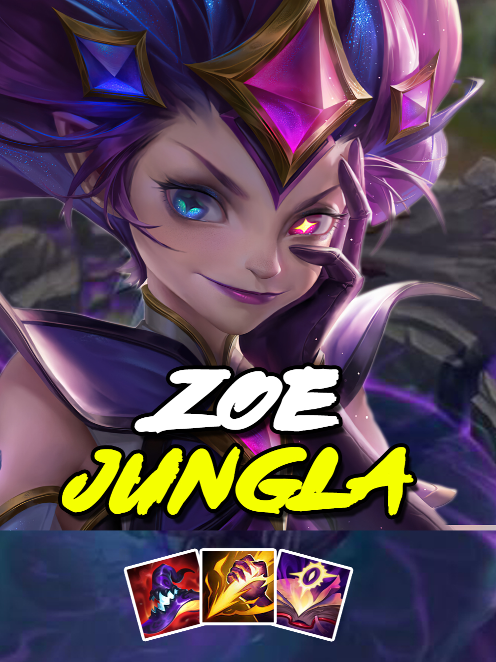 ¡El Daño de Zoe Jungla es ABSURDO! 🥵 #riotgames #leagueoflegends #wildrift #streamer #elcapibe #gaming