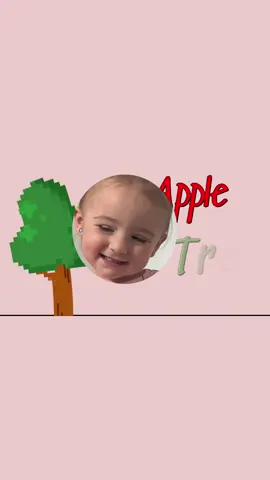 Everybody has been asking for the lyrics, so we made a lyric video!!! #xalïa #appletree #song #lyric #artist #toddler 
