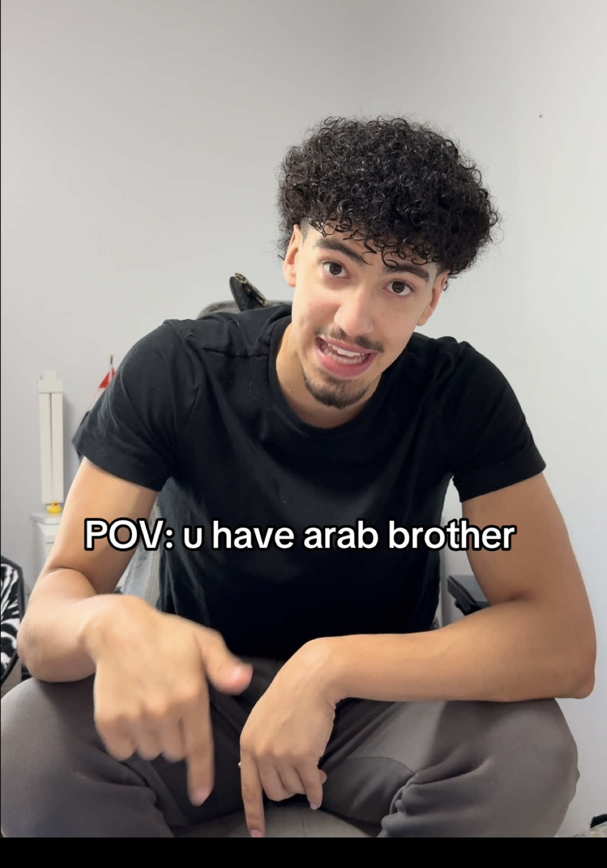 Who said she can leave the house? #arab #fyp 