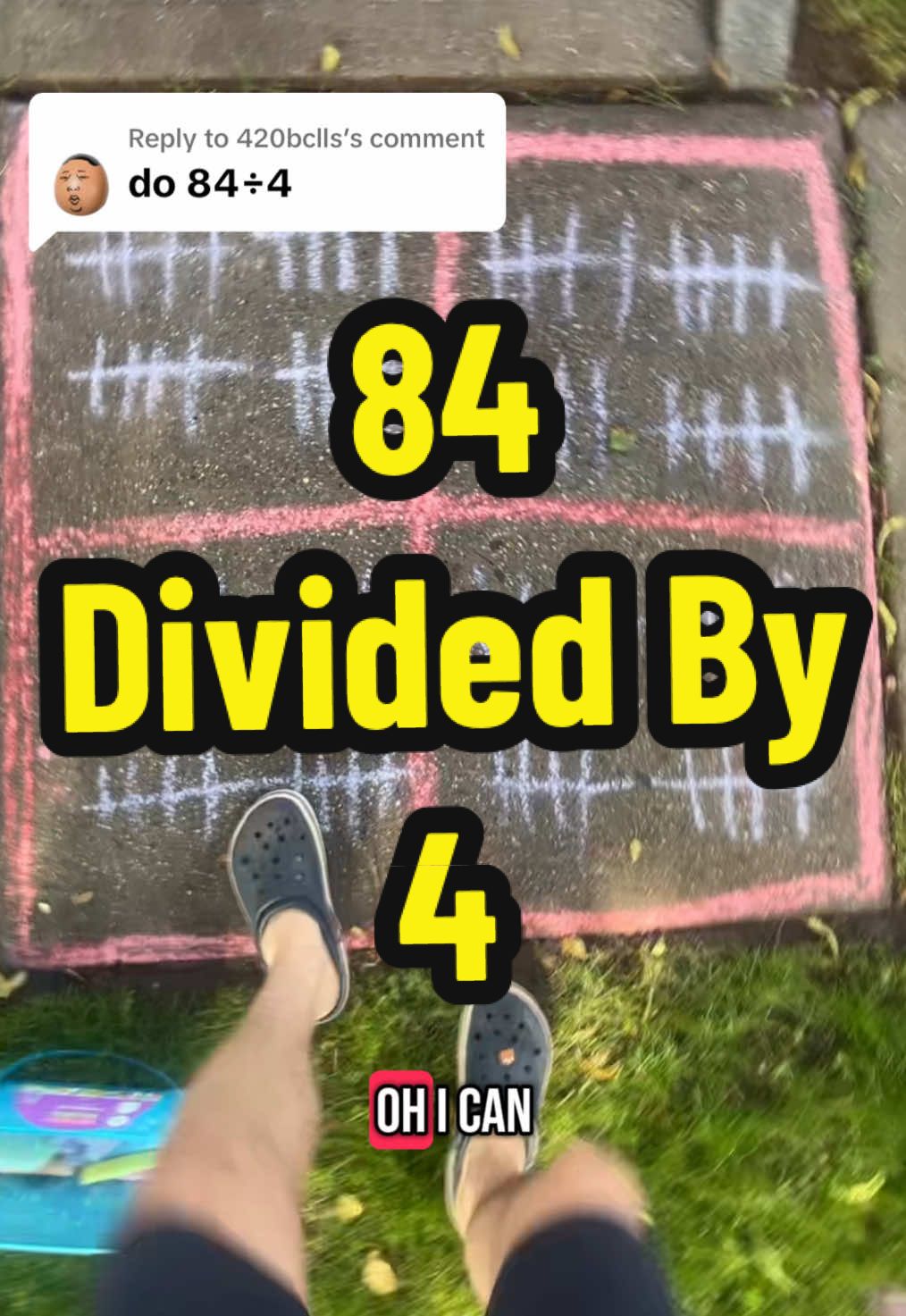 Replying to @420bclls I don’t believe in shortcuts. I only believe in PHYSICAL AND MENTAL FEATS OF STRENGTH. #mathteacher #EduTok #asmrsounds #chalktok #division #mathhelp 