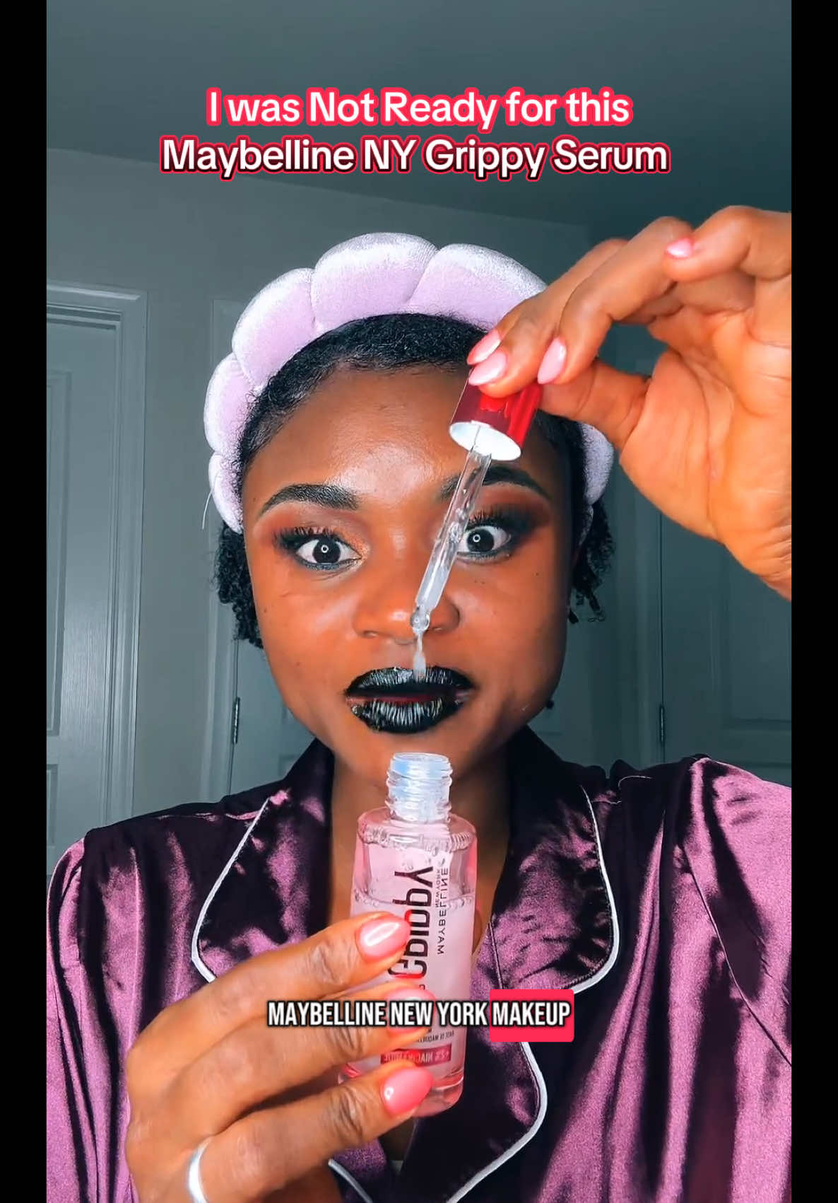 Have you tried this makeup primer Maybelline Ny Grippy serum ?? This makeup primer serum have been my current makeup skin prep. This Maybelline ny grippy serum is so hydrating and such a great primer @Maybelline NY  #grippyserumprimer #maybellinepartner #maybelline #maybellinegrippyserum #makeupprimer 