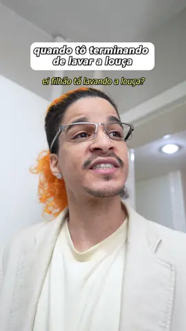 quando tô terminando de lavar a louça #irmaosnatu 